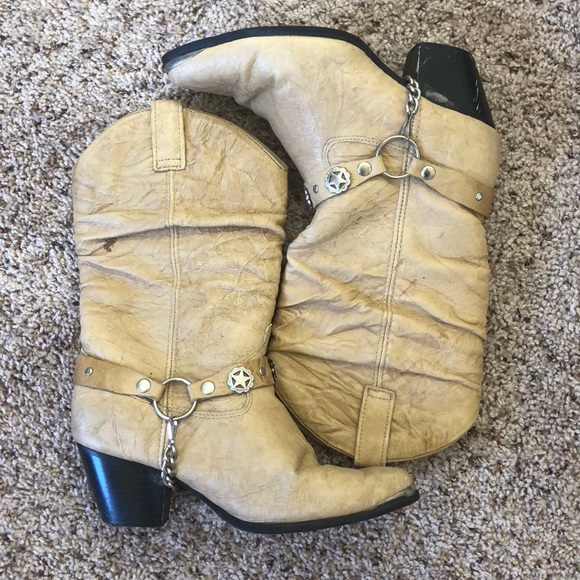 American West Shoes - Leather Cowgirl Boots